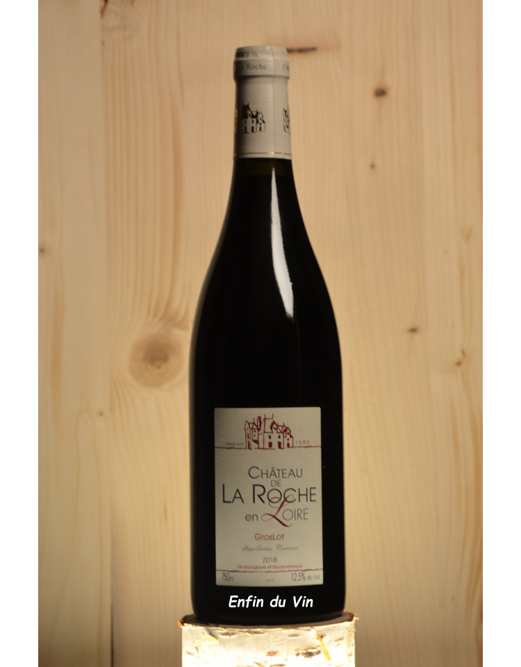 groslot 2018 touraine château de la roche en loire val de loire grolleau noir vin rouge bio biodynamie biodyvin groslot 2018 touraine château de la roche en loire val de loire grolleau noir vin rouge bio biodynamie biodyvin