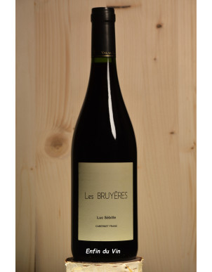 les bruyères 2017 vin de france val de loire domaine sébille cabernet-franc vin rouge naturel