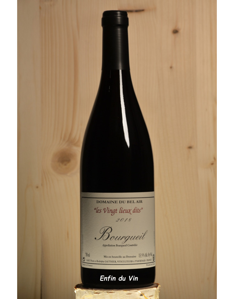 les vingt lieux-dits 2018 bourgueil domaine bel air val de loire cabernet-franc vin rouge bio les vingt lieux-dits 2018 bourgueil domaine bel air val de loire cabernet-franc vin rouge bio