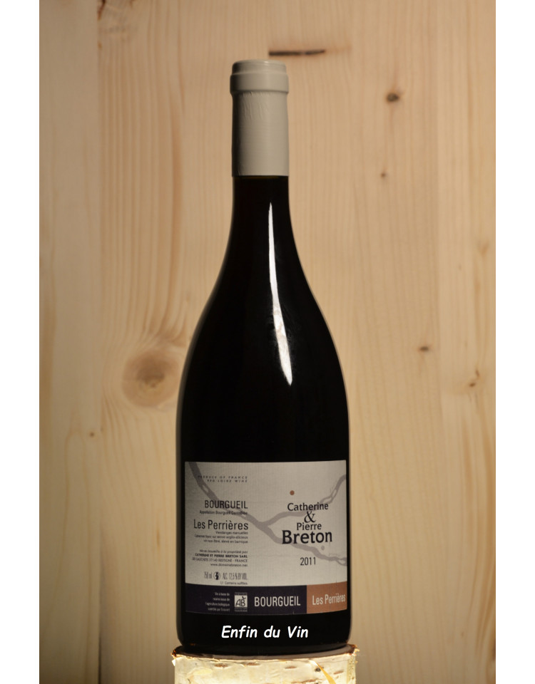 les perrieres 2011 bourgueil domaine breton val de loire cabernet-franc vin rouge bio biodynamie naturel