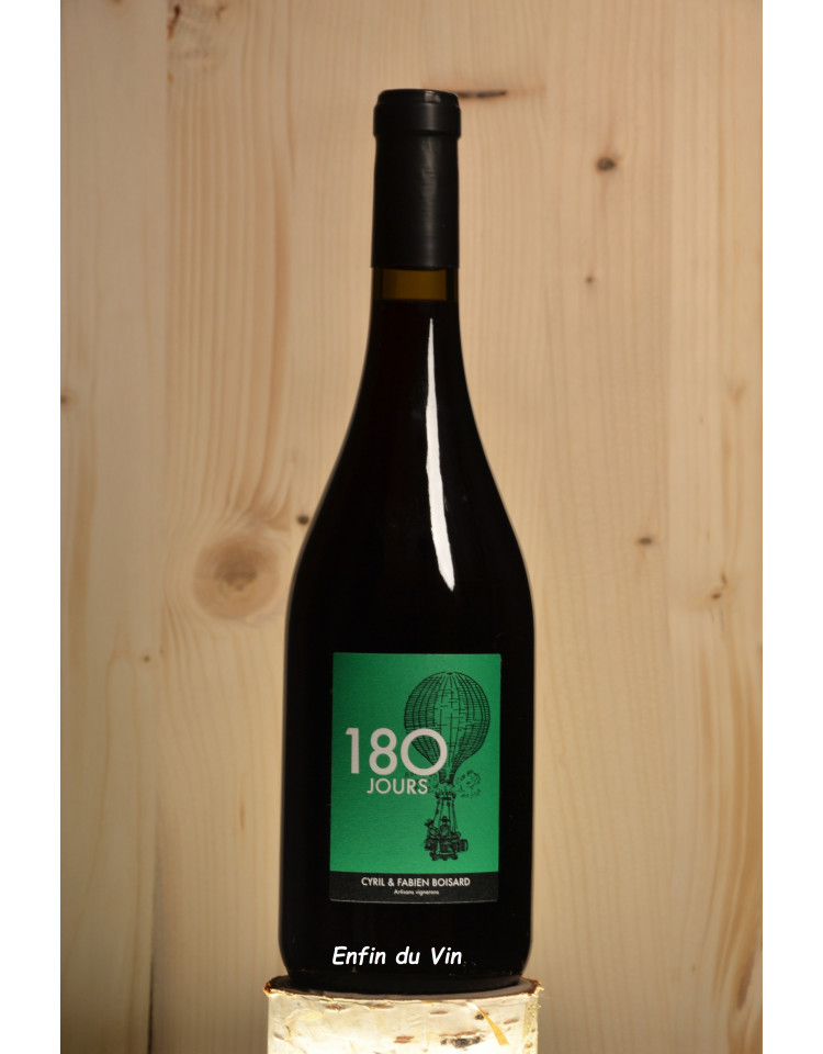 180 jours 2017 vin de france domaine boisard val de loire cabernet-franc vin rouge bio naturel nature et progrès 180 jours 2017 vin de france domaine boisard val de loire cabernet-franc vin rouge bio naturel nature et progrès