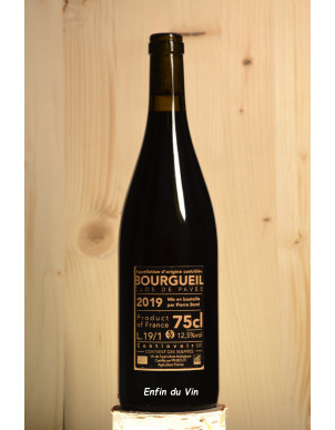 clos de pavée 2019 bourgueil domaine borel val de loire cabernet-franc vin rouge bio