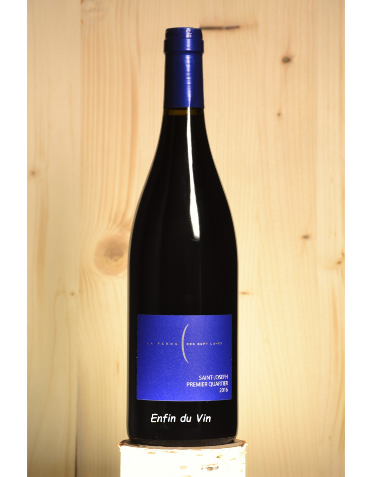 premier quartier 2016 st joseph la ferme des sept lunes rhône syrah vin rouge bio biodynamie premier quartier 2016 st joseph la ferme des sept lunes rhône syrah vin rouge bio biodynamie