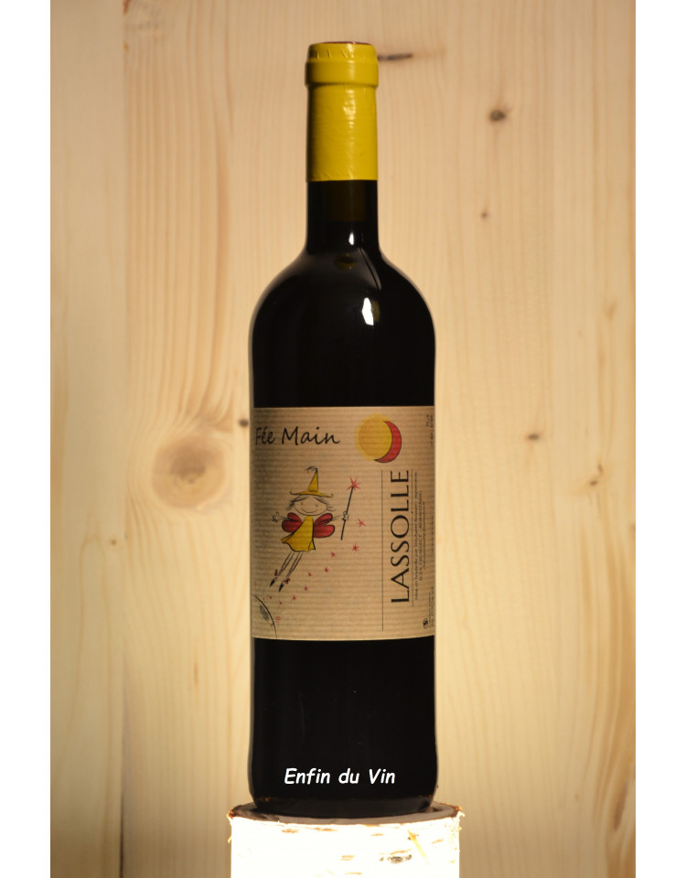 fée main 2018 vin de france lassolle sud ouest cabernet-sauvignon abouriou vin rouge bio biodynamie naturel