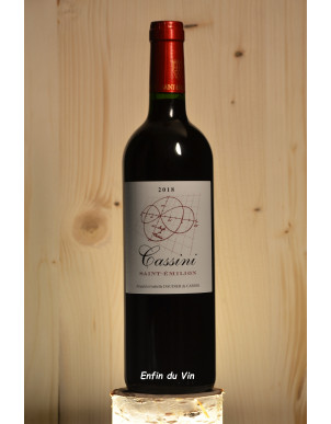 2018 St Emilion Cassini Bordeaux Merlot Cabernet-Franc Cabernet-Sauvignon Vin rouge bio