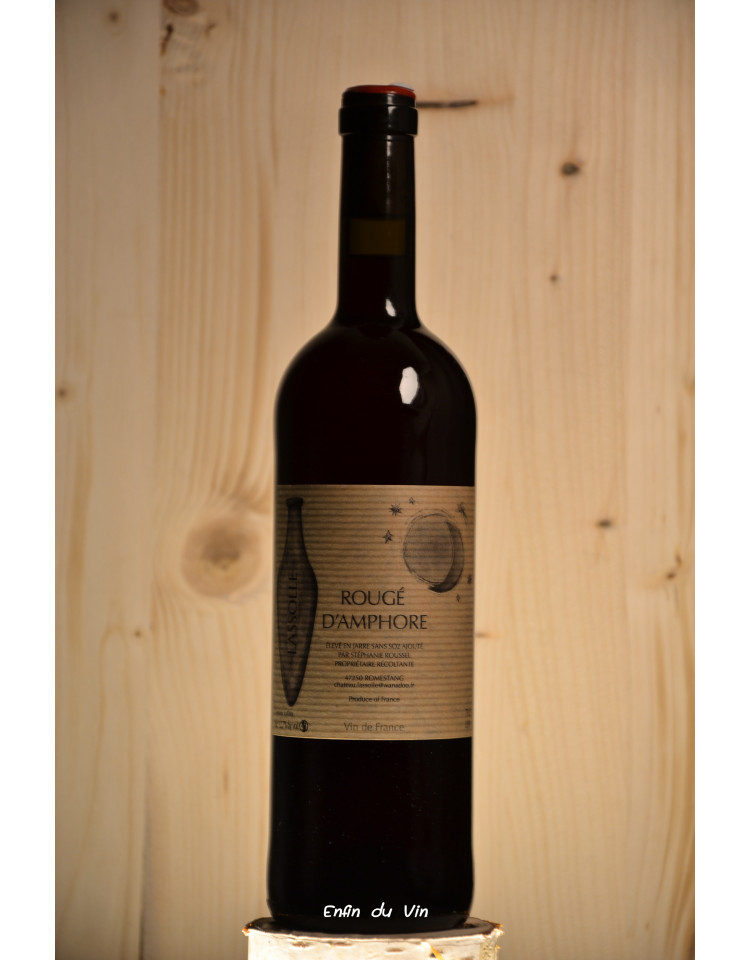 rougé d'amphore vin de france lassolle sud ouest abouriou vin rouge bio naturel rougé d'amphore vin de france lassolle sud ouest abouriou vin rouge bio naturel