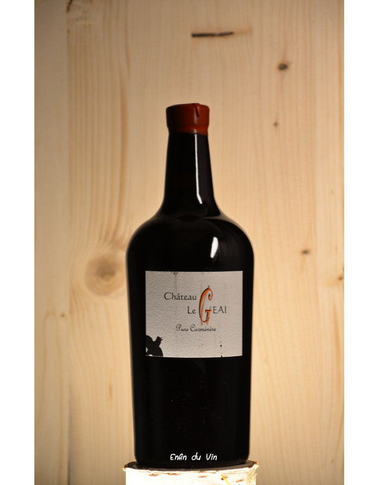 carmine 2016 bordeaux château le geai carménère vin rouge bio naturel biodynamie demeter carmine 2016 bordeaux château le geai carménère vin rouge bio naturel biodynamie demeter