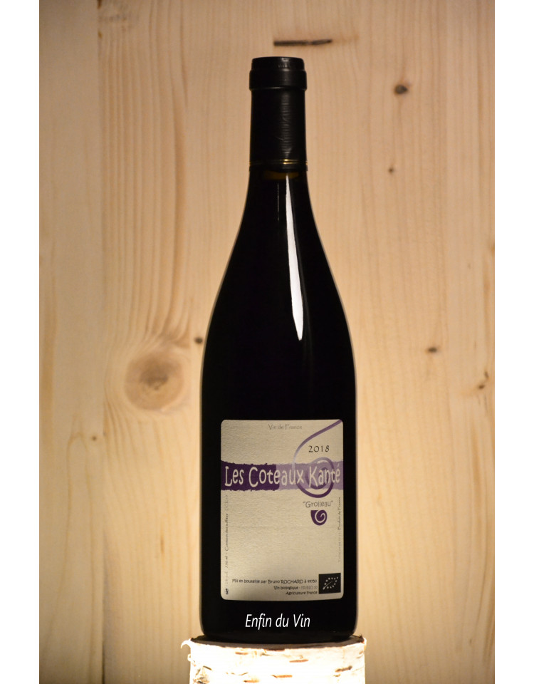 les coteaux kanté 2018 vin de france domaine de mirebeau bruno rochard grolleau noir bio biodynamie naturel val de loire les coteaux kanté 2018 vin de france domaine de mirebeau bruno rochard grolleau noir bio biodynamie naturel val de loire