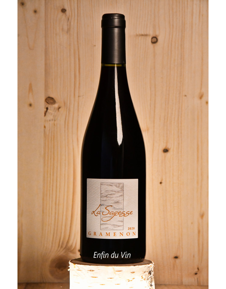 la sagesse 2020 côtes du rhône domaine gramenon vin rouge biologique biodynamie naturel grenache noir