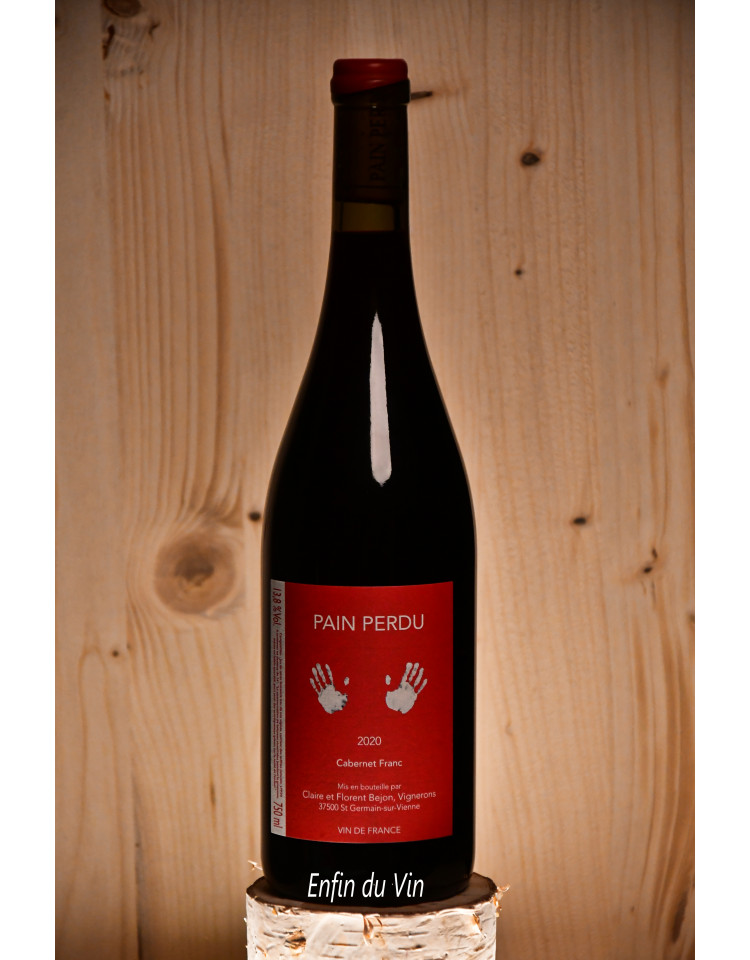 pain perdu 2020 vin de france claire florent béjon val de loire vin rouge naturel cabernet-franc pain perdu 2020 vin de france claire florent béjon val de loire vin rouge naturel cabernet-franc