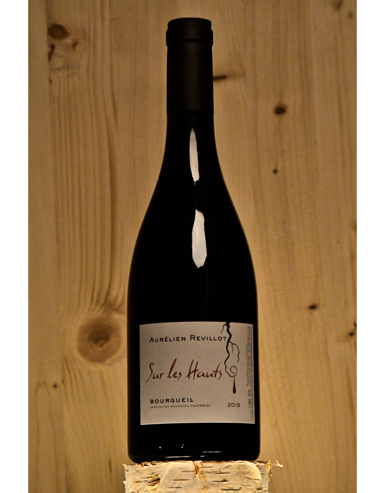 sur les hauts 2019 Bourgueil Val de Loire Vin rouge bio Cabernet-franc sur les hauts 2019 Bourgueil Val de Loire Vin rouge bio Cabernet-franc